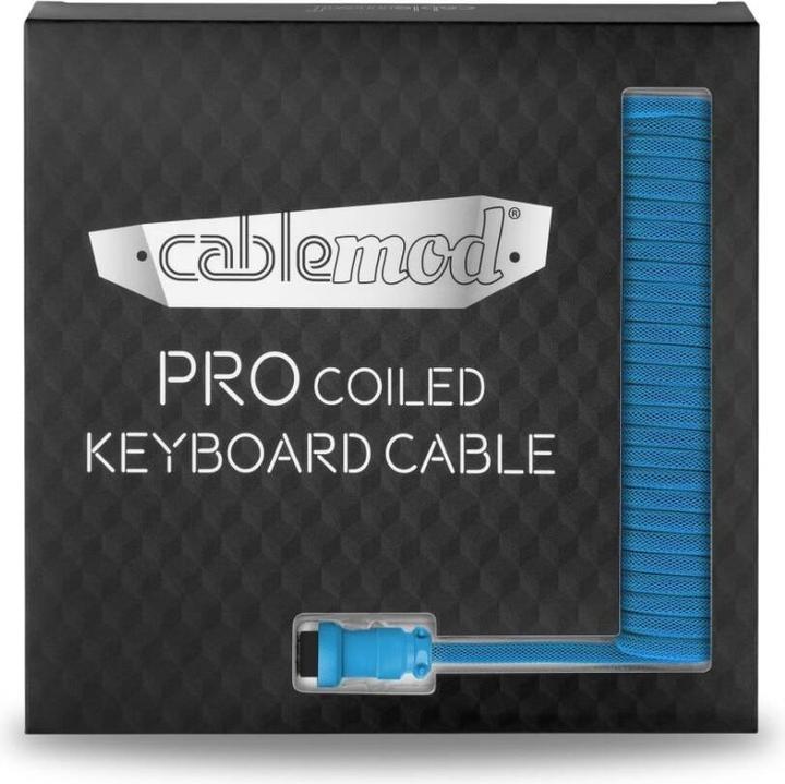 Image du produit CableMod Pro Coiled Keyboard Cable Micro-USB vers USB type A, Specturm (1.50 m, USB 2.0)