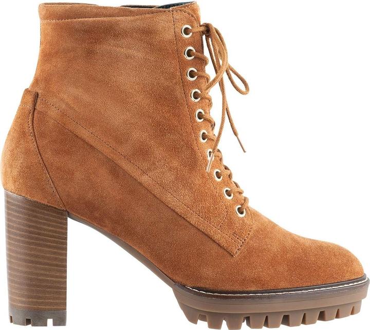 Image du produit Högl Bottes de randonnée style avec fermeture à glissière et lacets, talon bloc (38.5)