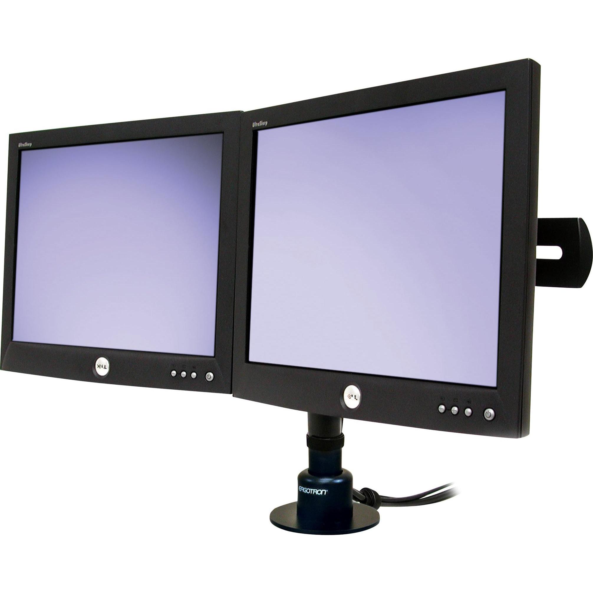Thumbnail - Ergotron Direktbefestigung für DS100 (Tisch), Monitor Halterung, Schwarz