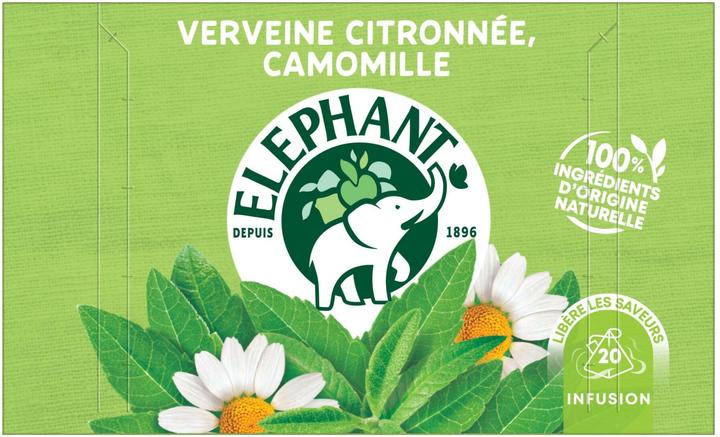 Produktbild Elephant Verveine Citronnée, Camomille (34 g)