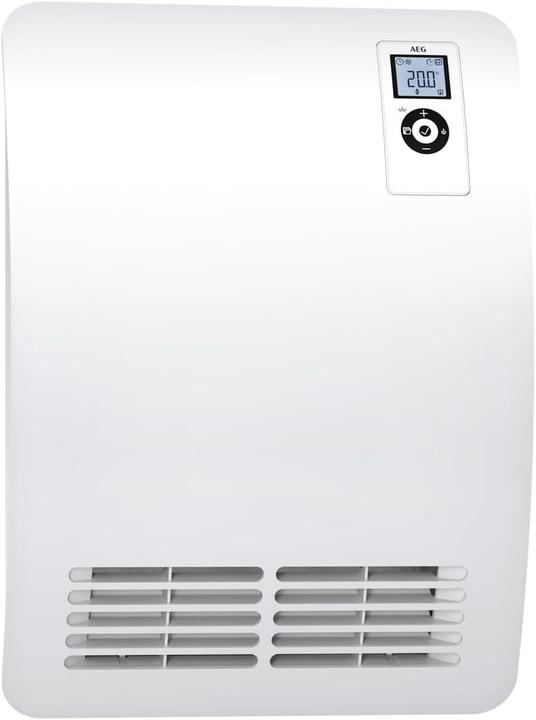 AEG Haustechnik Heizlüfter VH Comfort, 2kW für ca. 25 m², LC-Display, Timer, Silent Mode (2000 W)