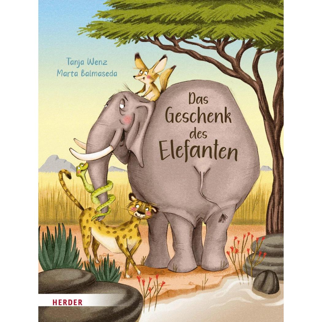 Das Geschenk des Elefanten, Kinderbücher von Tanja Wenz, Marta Balmaseda