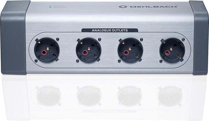 Produktbild Oehlbach XXL Powersocket 908 - 8-fach HighEnd Schuko-Netzleiste im Metallgehäuse (8x, 1.50 m)