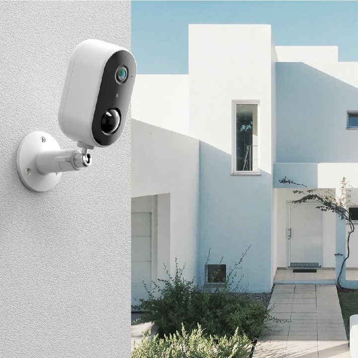 Productafbeelding Laxihub W1 Draadloze Wi-Fi 1080P Camera met oplaadbare batterij (1920 x 1080 Pixels)