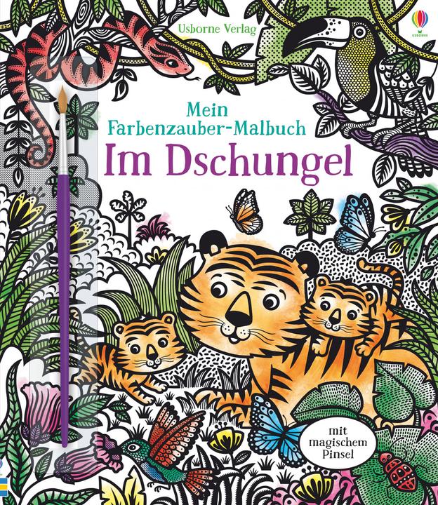 Produktbild Mein Farbenzauber-Malbuch: Im Dschungel