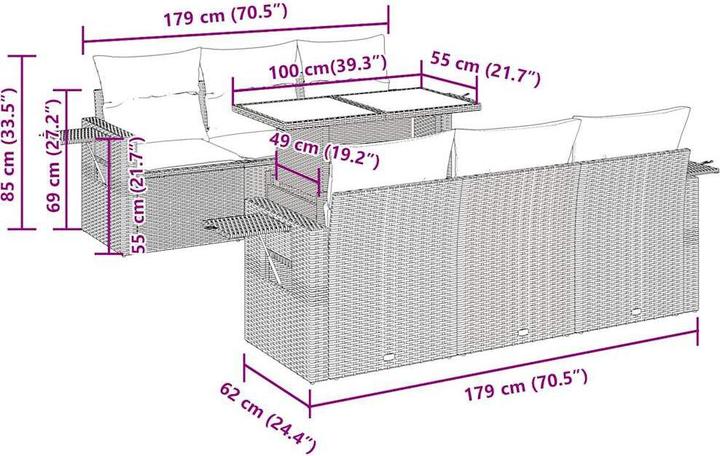 Produktbild vidaXL Madison
