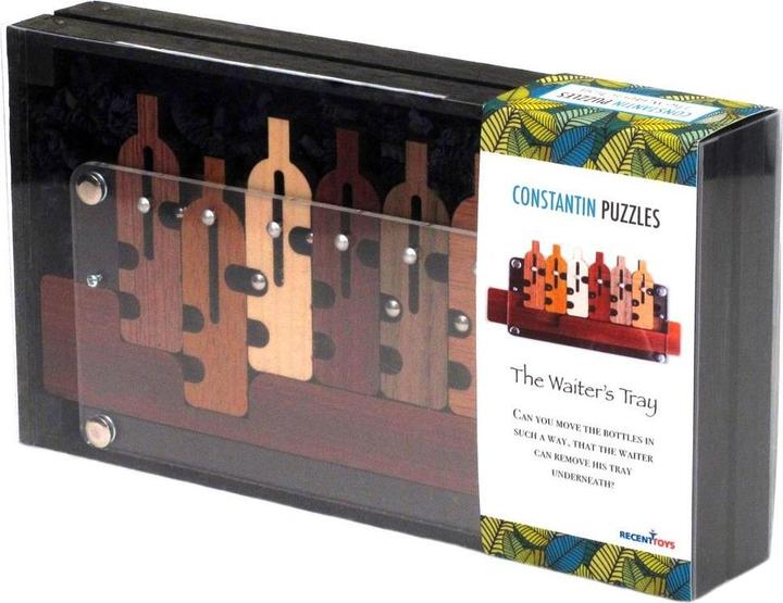 Productafbeelding Recent Toys Het dienblad van de ober - Puzzel (Duits, Frans, Italiaans, 1 Spelers)