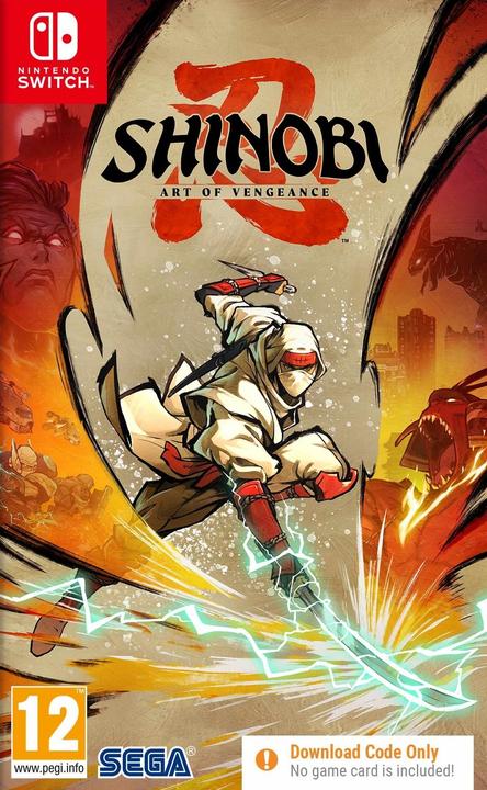 Produktbild Sega Shinobi Art of Vengeance (Code in a Box) (Switch)