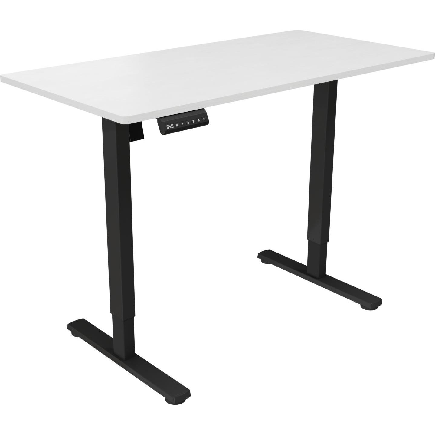 White Shark Gaming Desk Light Obsidian-1 Set of 2 pcs.(1/2 + 2/2) Motor, Tavolo gaming, Bianco