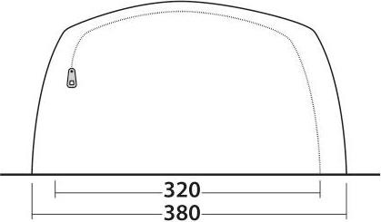 Actual product image Outwell Greenwood 6 (Tunnel tent, 26.60 kg, 6 persons)