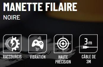 Actual product image Konix Naruto Gamepad (PC, Switch)