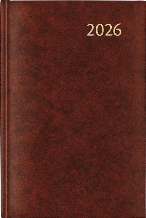 Produktbild Aurora Daily 6S 2021 3215R bordeaux, 1T/S 140x210x4mm (Spezial, 1 Tag / 2 Seiten)