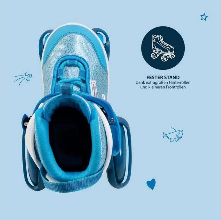 Produktbild Hudora HDO Rollerskates My First Quad 30-23 cy 22064 (30, 31, 32, 33)