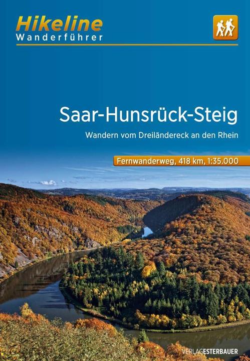 Saar-Hunsrück-Steig (German, Esterbauer publishing house, 2016)