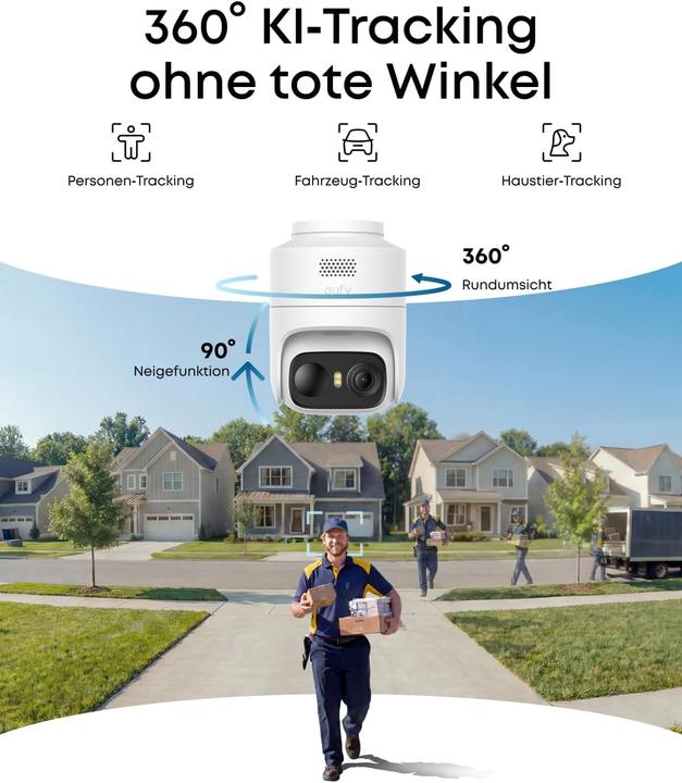 Produktbild eufy 2K Outdoor-Überwachungskamera C37 (2304 x 1296 Pixels)