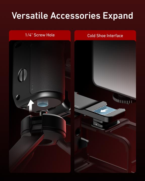 Image du produit Telesin Street Photography Grip For DJI Osmo Action 3/4/5