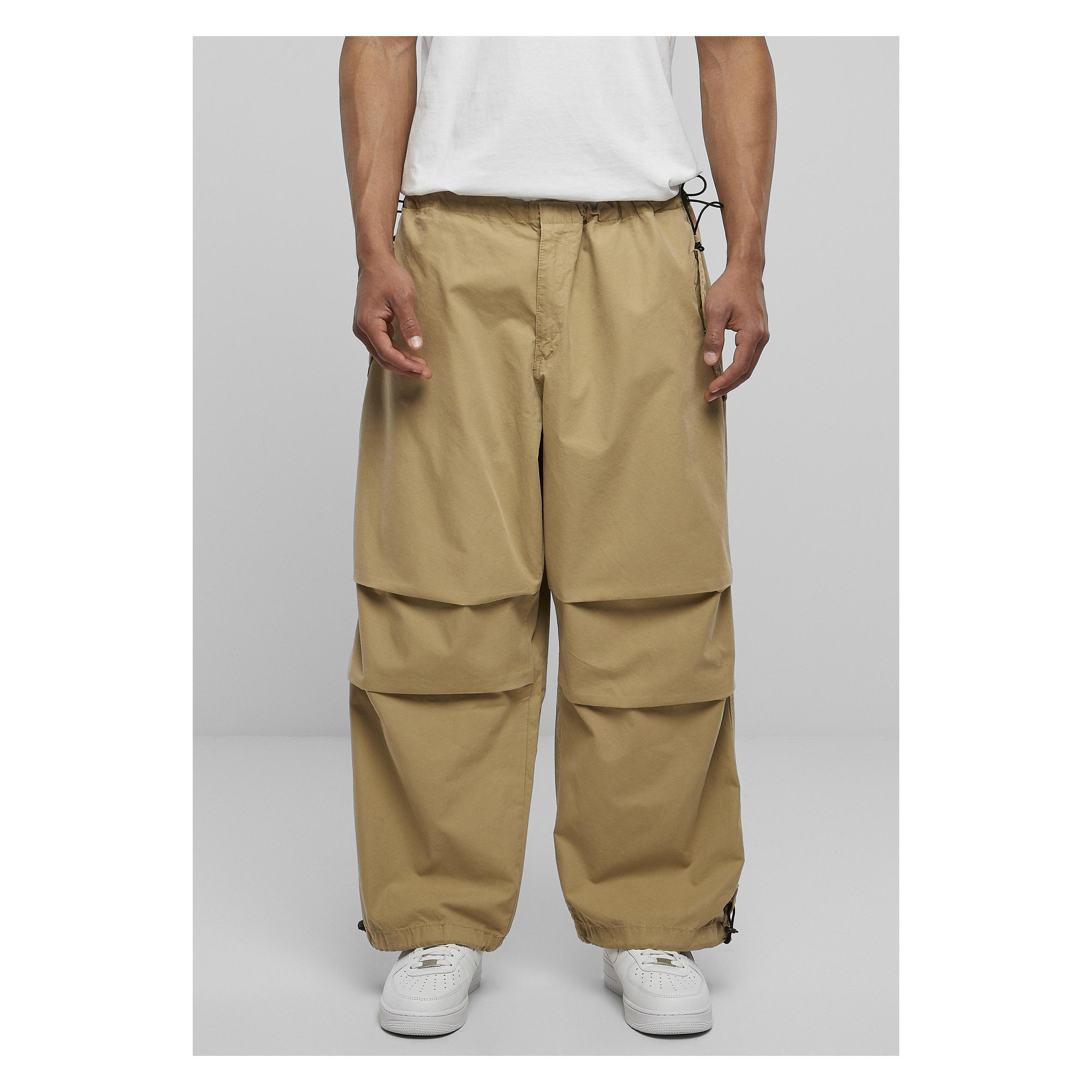 Urban Classics, Herren, Hosen, Wide Cargo Pants - 73743, Beige, (5XL)