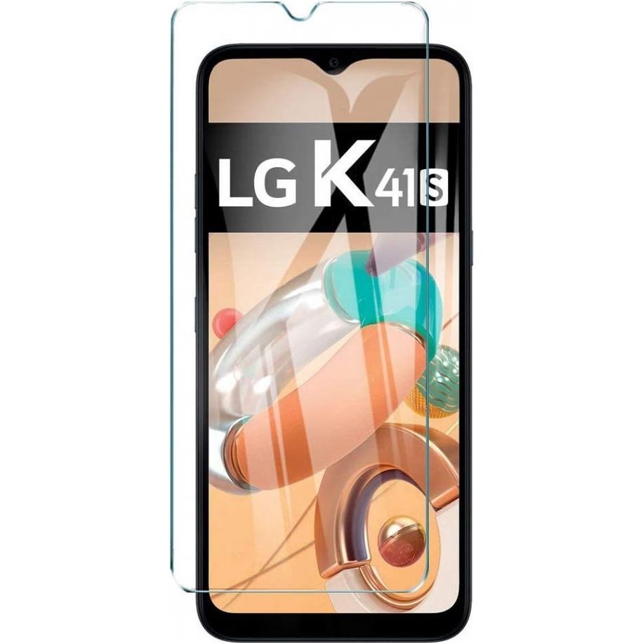 Screenguard LG K41S Panzerglas Schutzfolie Case Friendly Design (1 Stück, LG K41s), Smartphone Schutzfolie, Transparent
