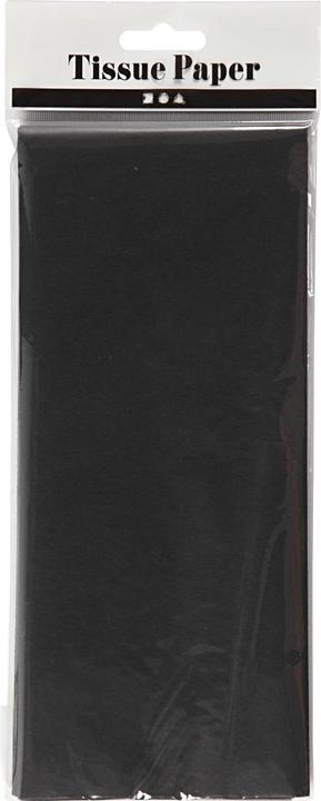 Immagine prodotto Creativ Company Carta velina nera 10 fogli 14 gr, 50x70cm (14 g/m², 10 x)