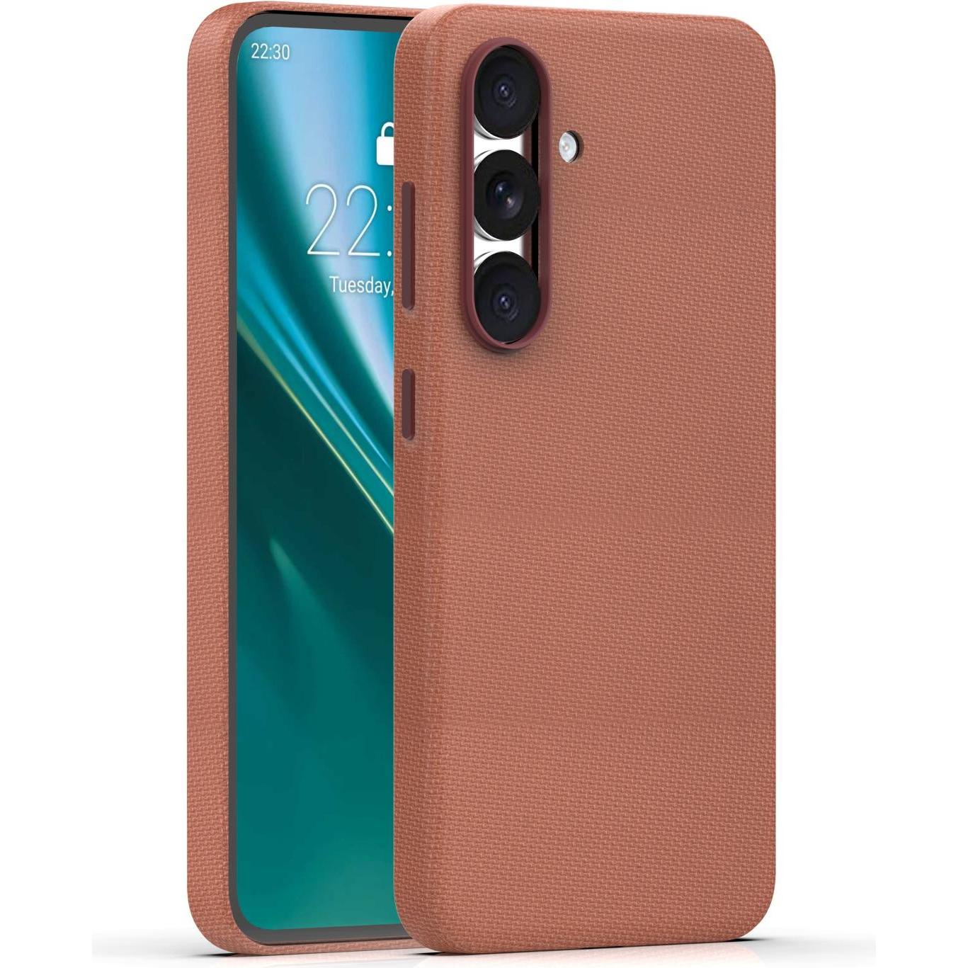 Etteri Elegant Mag case for Samsung S25 brown (Samsung Galaxy S25), Cover smartphone, Marrone