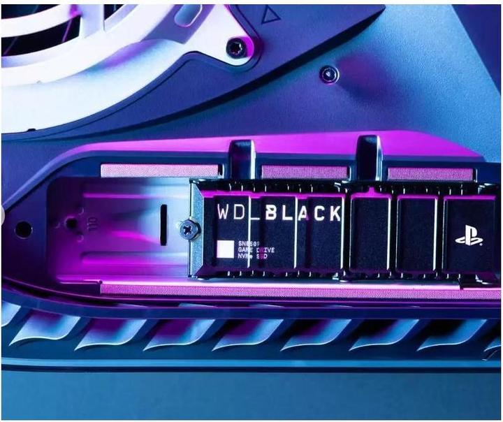 Immagine prodotto WD Black SN850P mit Heatsink für PS5 powered by SANDISK (4000 GB, M.2 2280)