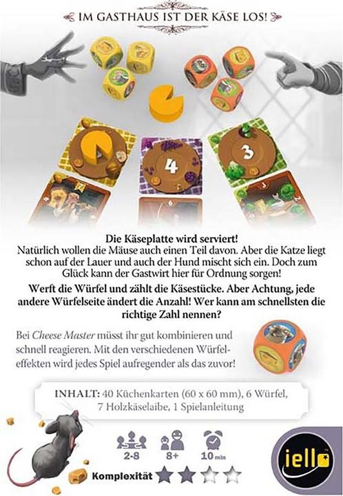 Produktbild Cheese Master (Deutsch, 2 - 8 Spieler)