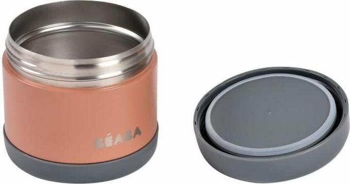 Produktbild Beaba Inox Portion Iso 500ml grau/terrakotta