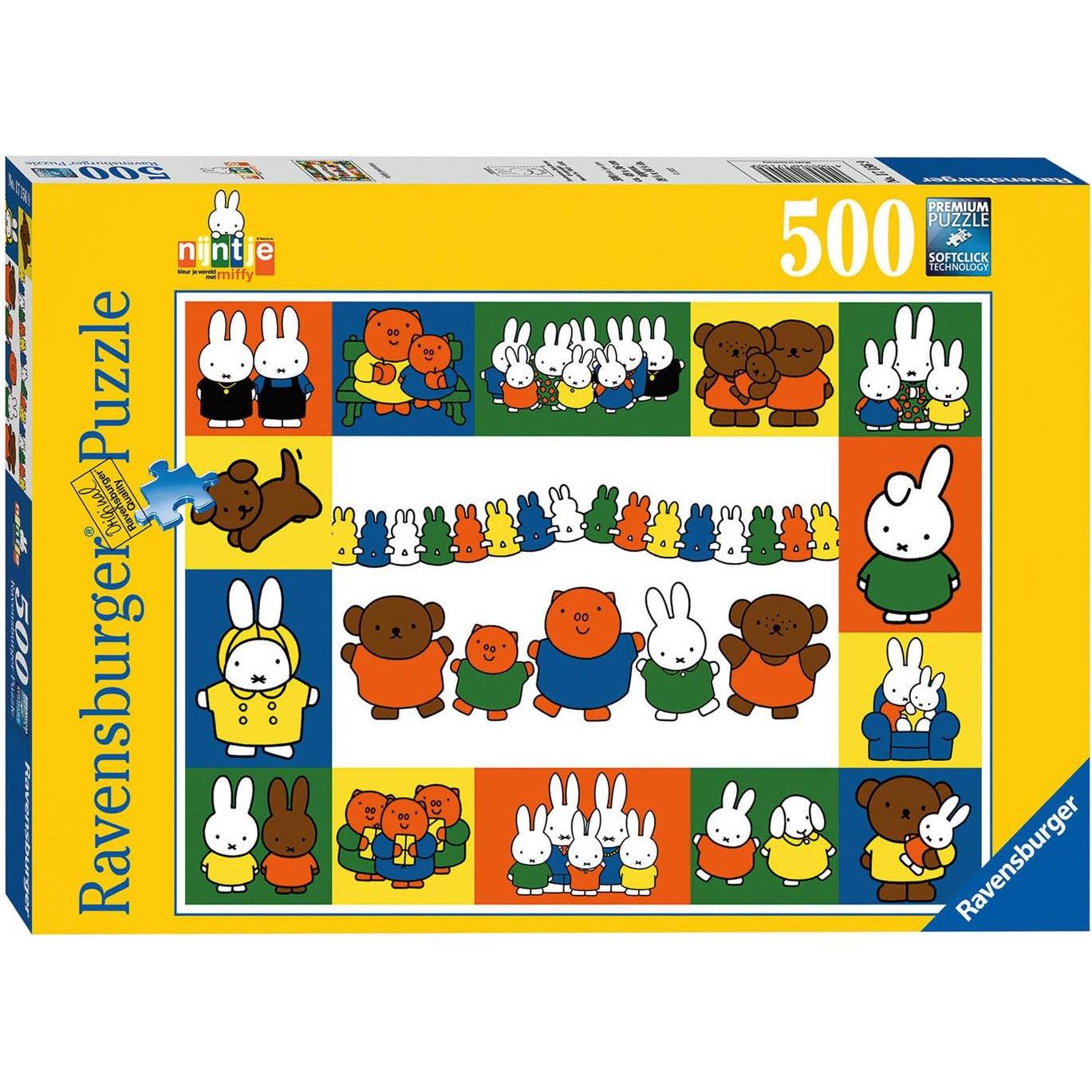 Ravensburger Miffy Portraits Puzzle (500 Teile)