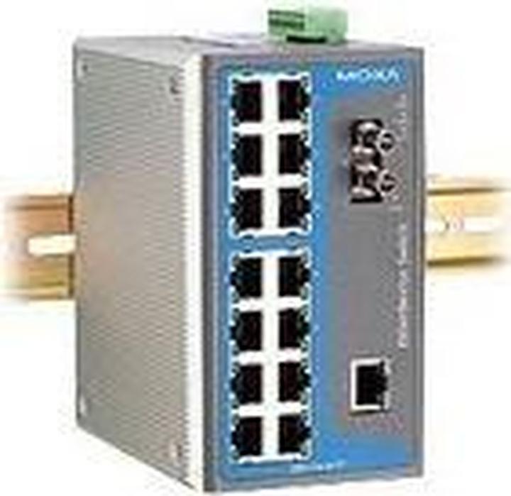 Actual product image Moxa EtherDevice Switch EDS-316-M-ST-T - Switch (16 ports)