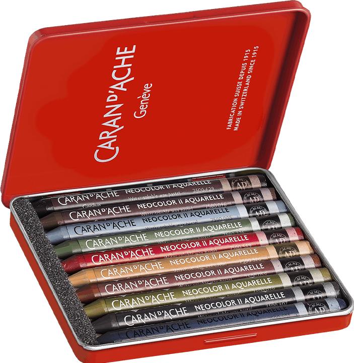 Produktbild Caran d'Ache Neocolor II (Mehrfarbig, 10 x)