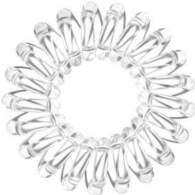 Actual product image Invisibobble Hair Tie Extra Care crystal clear 3 pcs. (Hair tie)