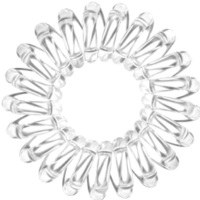 Immagine prodotto Invisibobble Fascetta per capelli Extra Care crystal clear 3 pezzi. (Elastico per capelli)