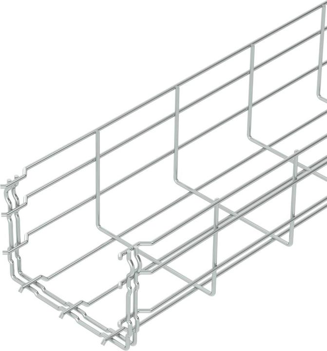 Produktbild OBO Bettermann OBO GRM105/15 Gitter-Kabelrinne GRM 105x150x3000mm (Kabel)