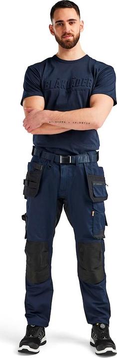 Productafbeelding Blakläder BlÃ¥klÃ¤der 1750 werkbroek 2-weg stretch - blauw maat 50 (50)