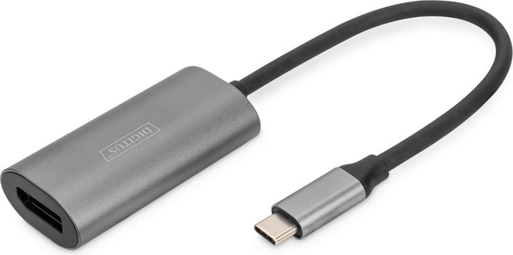 Immagine prodotto Digitus USB-C™ - adattatore grafico DisplayPort, UHD 8K / 30 Hz (USB-C, 25 cm)