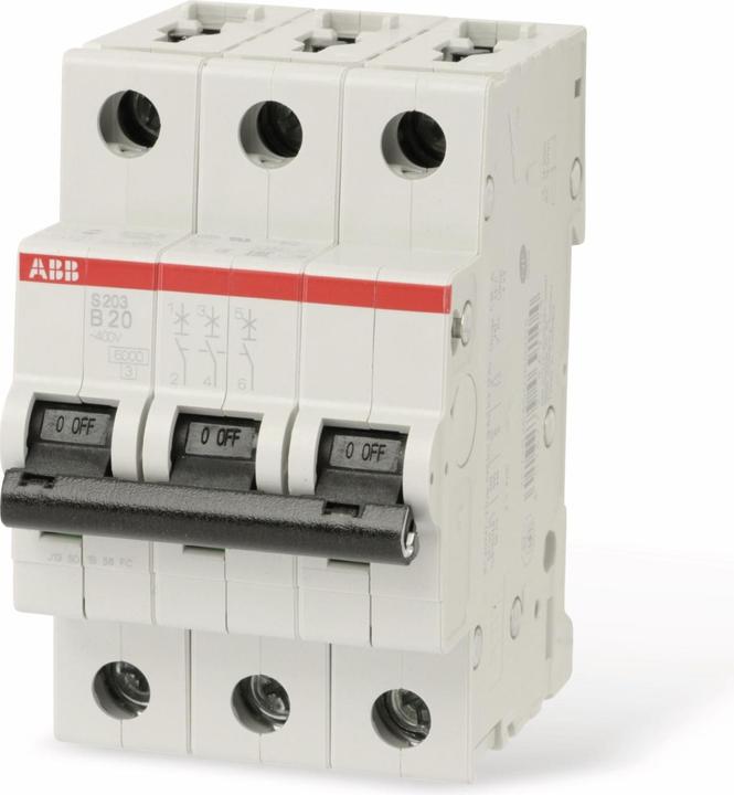 Image du produit ABB Disjoncteur de protection de ligne 3 pôles