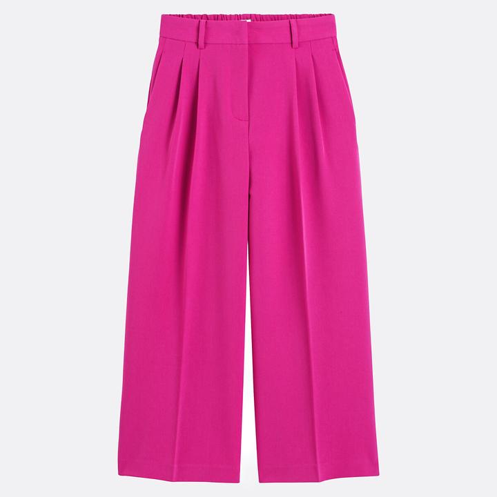 Actual product image La Redoute Collections Weite Bundfaltenhose (32)