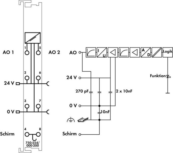 Actual product image Wago 750-554/000-200