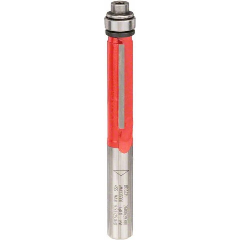 Thumbnail - Bosch Professional Zubehör, Fräser, Bündigfräser Expert for Wood Laminate, 8 mm, D1 9,5 mm, L 25,8 mm, G 71,5 mm