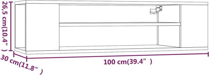 Image du produit VidaXL Harrietta (100 x 30 x 26,5 cm)