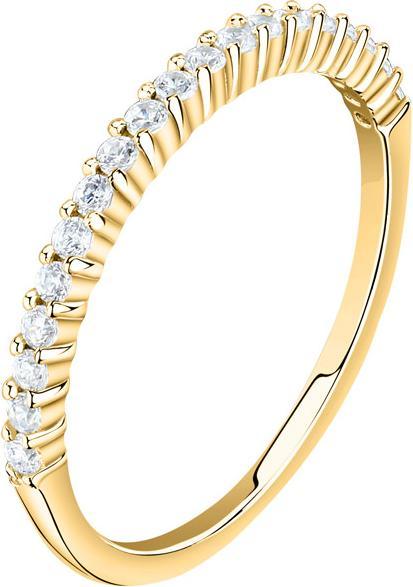 Actual product image La Petite Story Elegant gold-plated ring with zircons Silver LPS03AWV110 - Circuit: 56 mm (56, 925 Silver)