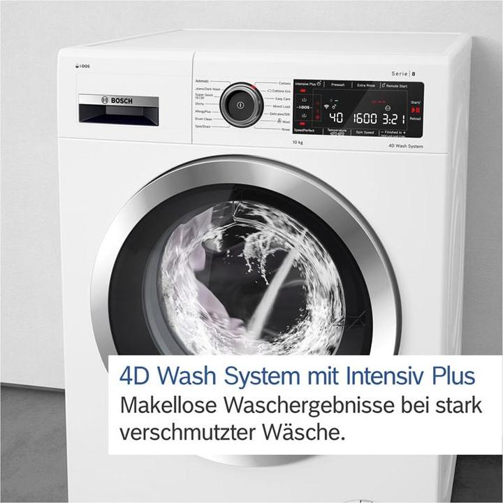 Actual product image Bosch Hausgeräte WGB25604CH (10 kg, Left)