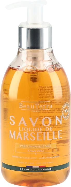 Actual product image BeauTerra Liquid soap Marseille vanilla honey liq (Liquid soap, 300 ml)