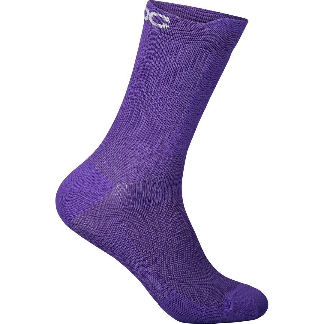Poc, Unisex, Calze sportive, Lithe MTB Sock Mid (43 - 45), Viola