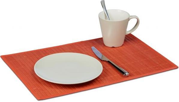 Actual product image Relaxdays Placemat 6pcs. (6 pcs., 45 x 30 x 0.3 cm)