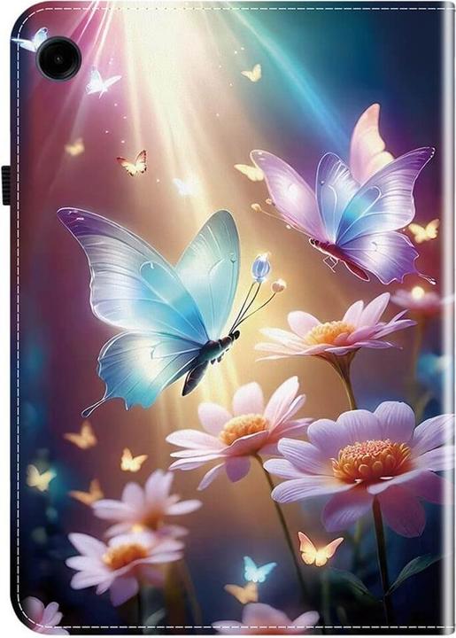 Actual product image Cover-Discount Galaxy Tab A11 / A9 - Etui mit stilvollem Motiv (Galaxy Tab A9)