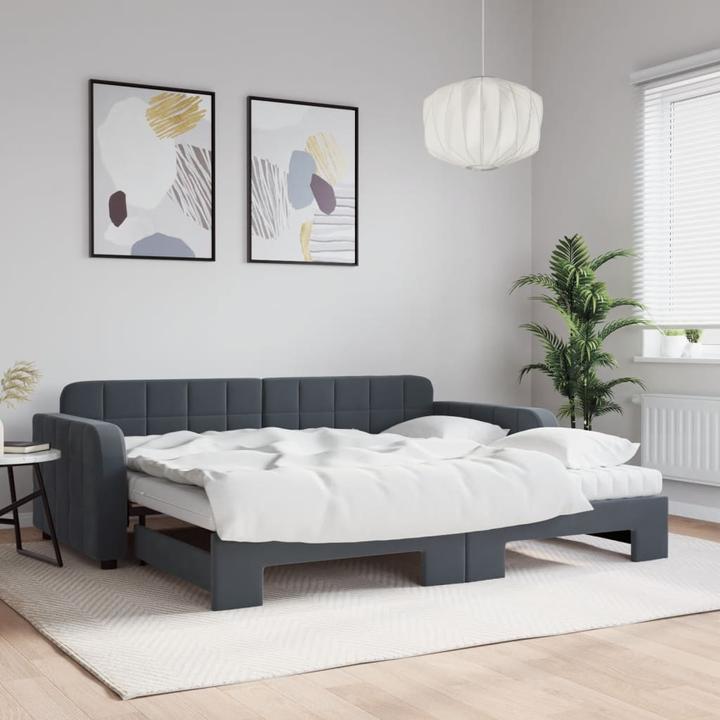 Produktbild vidaXL ausziehbares Tagesbett