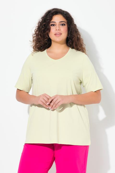 Produktbild Ulla Popken T-Shirt, A-Linie, V-Ausschnitt, Halbarm (42, 44)