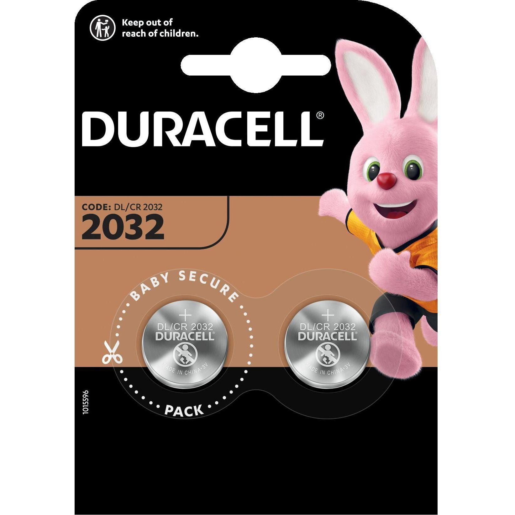 Duracell 2032 Single-Use Battery (2 Stk., CR2032), Batterien + Akkus