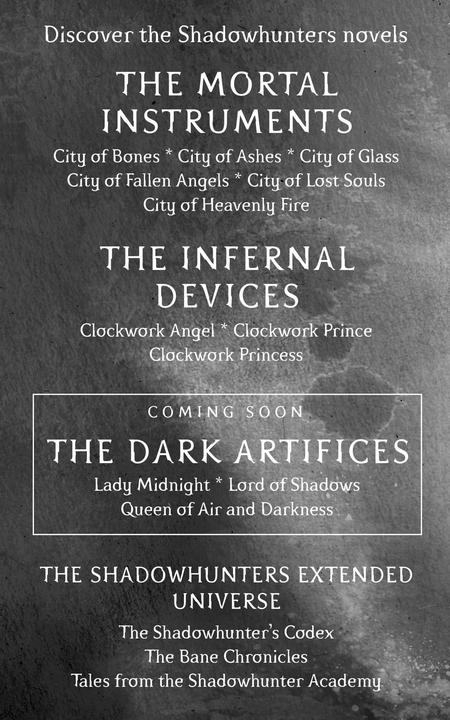 Produktbild City of Bones (Englisch, Cassandra Clare, 2015)
